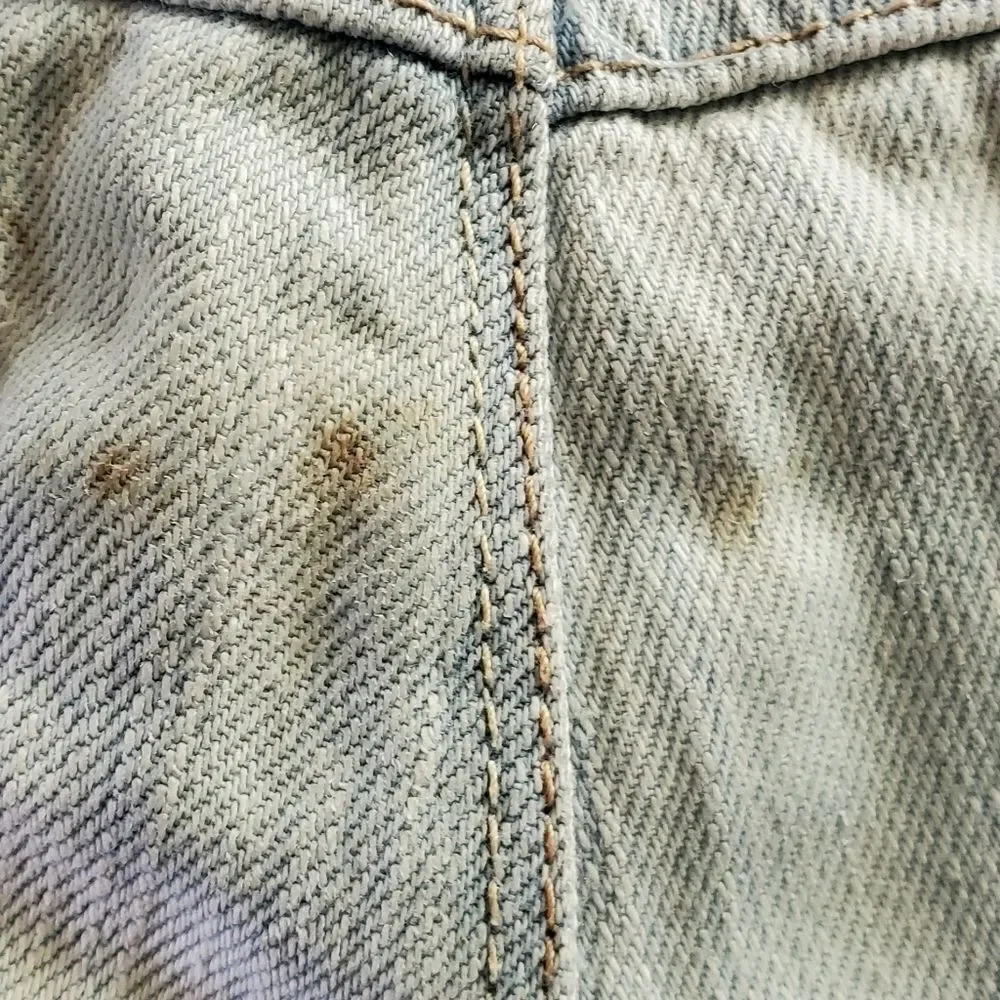 Justice Girls Light Blue Denim Jean Shorts Size 12